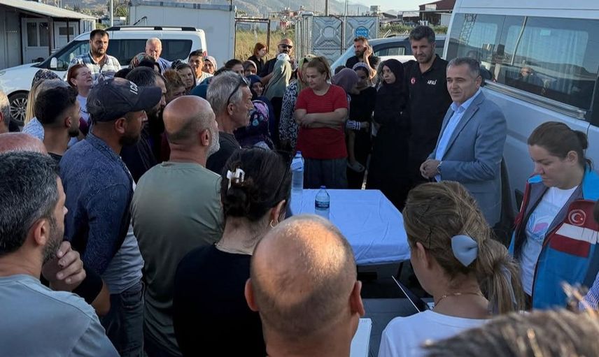 Antakya'da depremzedelere tahliye süreci hakkında önemli bilgiler verildi