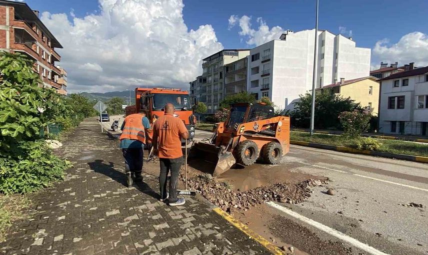 Kastamonu'da sel sonrası yaralar sarılmaya başlandı