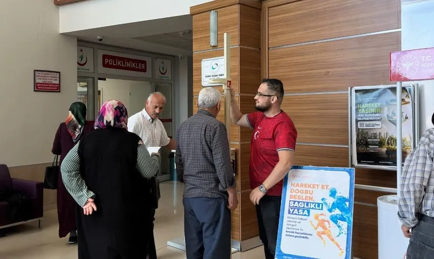 Karapınar'da halk sağlığı haftası etkinlikleri ile sağlık bilinci artıyor