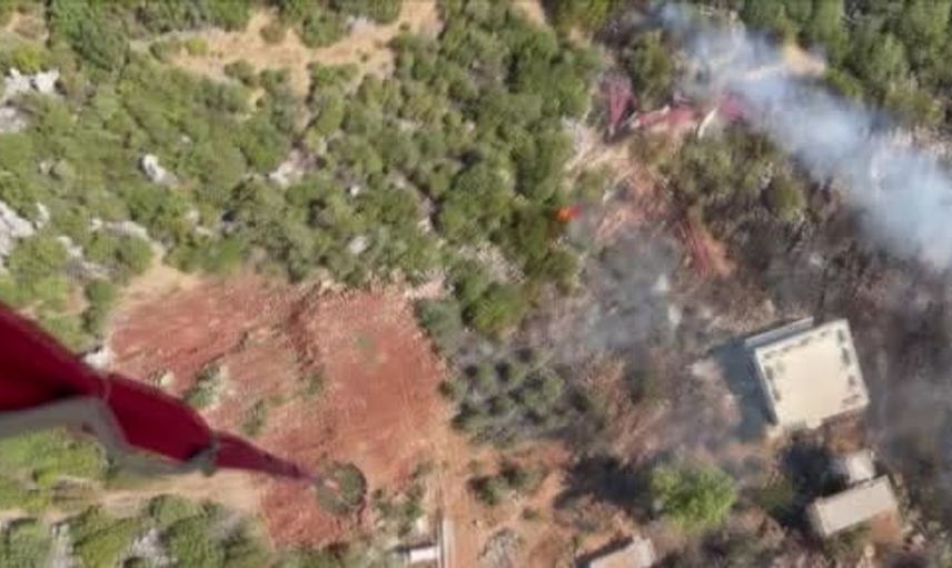 Antalya'da orman yangınına hızlı müdahale