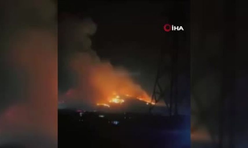 Erbil ve Süleymaniye'de mühimmat depolarında patlama ve yangın