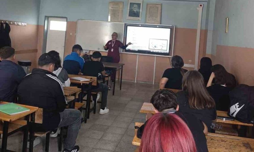 Söke'de öğrenciler sağlıklı beslenme eğitimi aldı