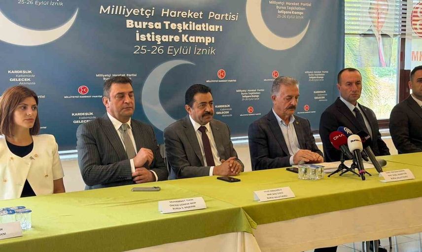 MHP Bursa teşkilatları İznik’te önemli istişare kampı düzenledi