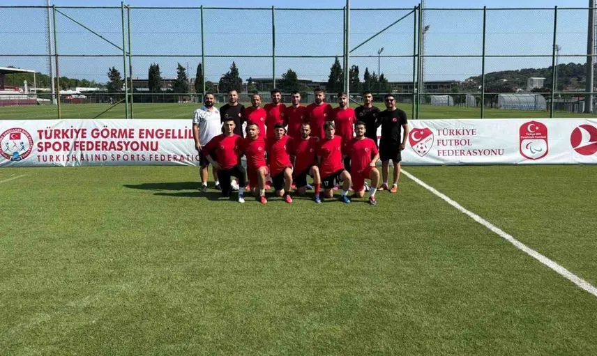 Görme engelli b1 milli takımı, Avrupa Şampiyonası için Riva'da kamp yapıyor