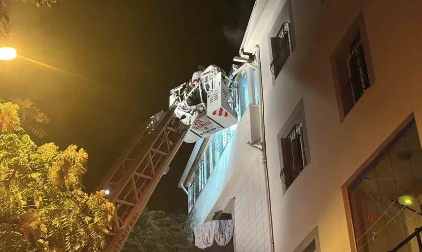 Çorum'daki yangında 7 kişi itfaiye ekipleri tarafından kurtarıldı