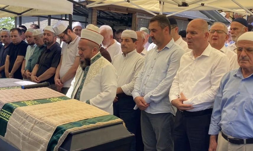 Motosiklet kazasında hayatını kaybeden genç son yolculuğuna uğurlandı