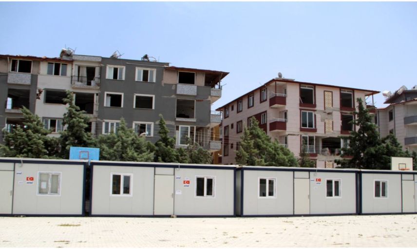 AFAD açıkladı: Hatay’daki öğretmenler için 6 bin 343 konteyner kuruldu