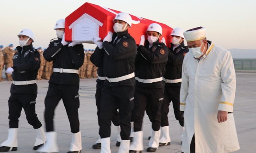 Ağrı Şehidi Memleketine Uğurlandı