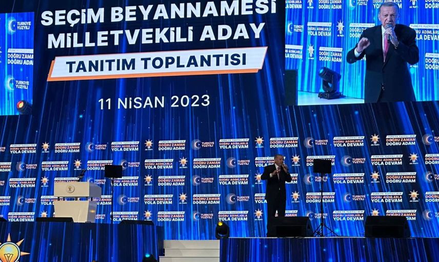 AK Parti seçim beyannamesini tamamladı: Kentsel dönüşüm için kollar sıvanıyor