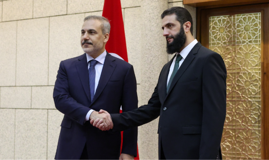 Hakan Fidan Şam'da HTŞ lideri ile görüştü