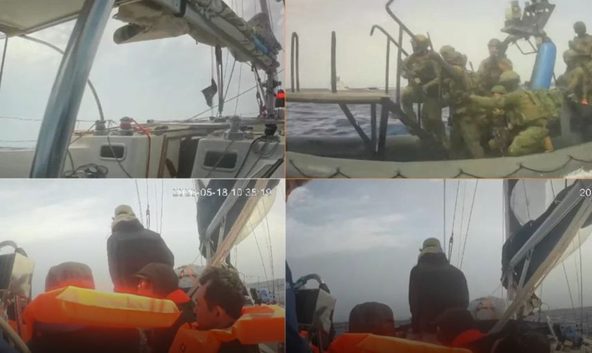 Akdeniz'de Sıcak Dakikalar: İsrail Donanması 53 Gemilik Türk Filosuna Müdahale Etti