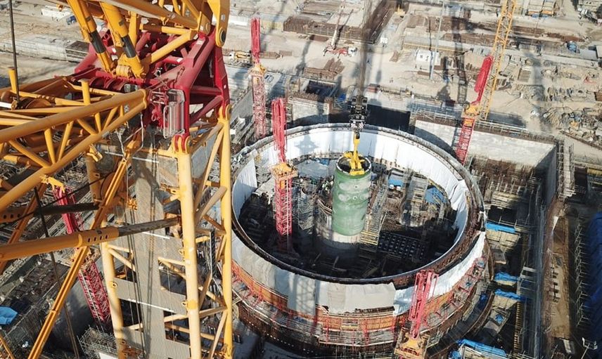 Akkuyu Nükleer Güç Santrali'nde İlk Reaktör Kabı Kuruldu