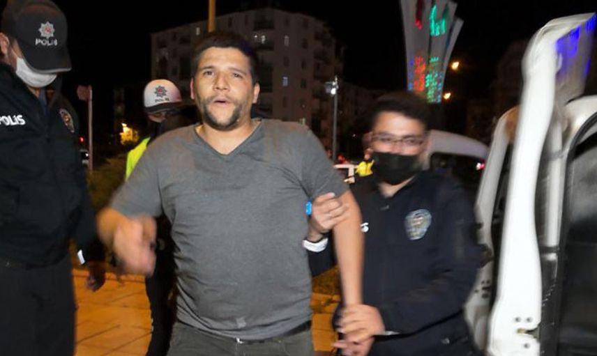 Aksaray’da Akılalmaz Olay: Polise Hakaret Etti, Basına Saldırdı