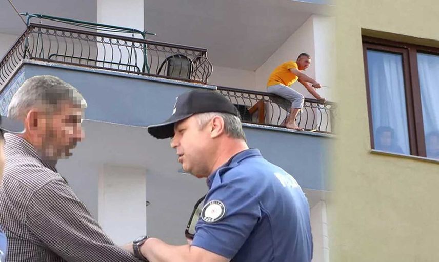 Aksaray'da intihar etmek isteyen oğlunu vurmak için polisten silah istedi!