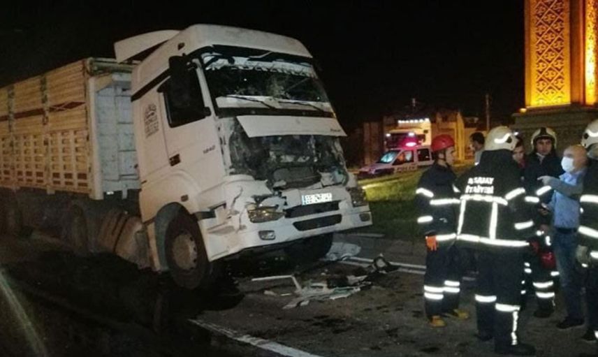 Aksaray’da Tır Kazası: 1 Yaralı