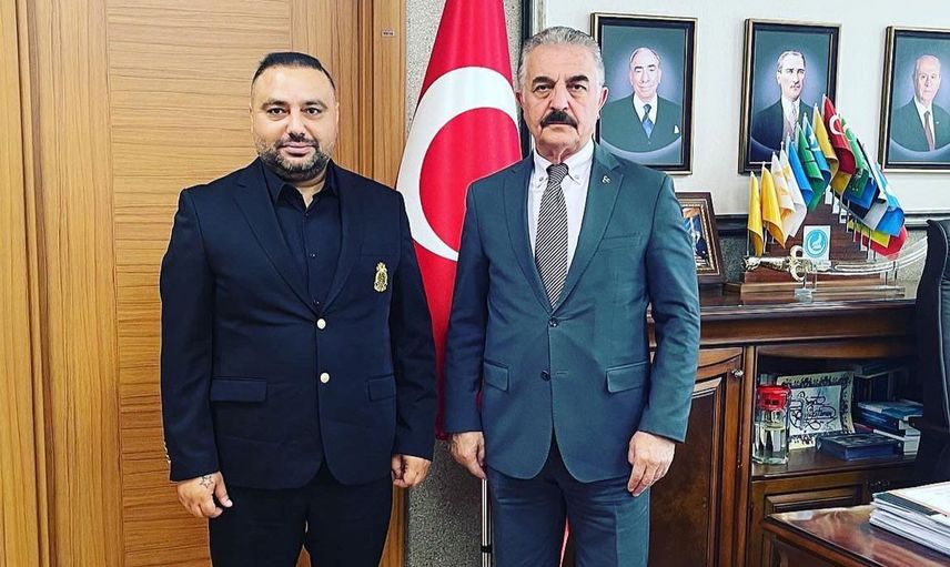 Alaattin Çakıcı’nın danışmanı Ferhat Aydoğan MHP’de bir takım ziyaretlerde bulundu