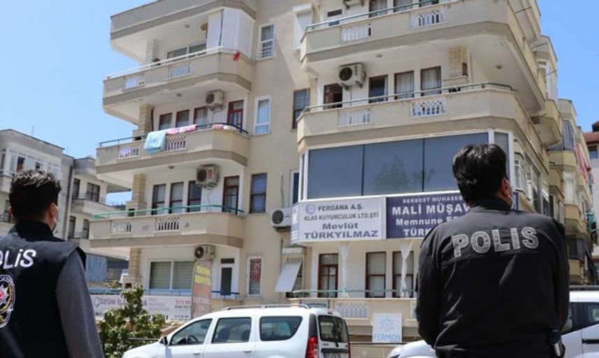 Alanya’da Bir Apartman Karantinaya Alındı