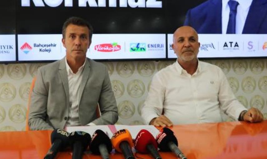Alanyaspor Teknik Direktörü Bülent Korkmaz'dan İlk Açıklamalar!