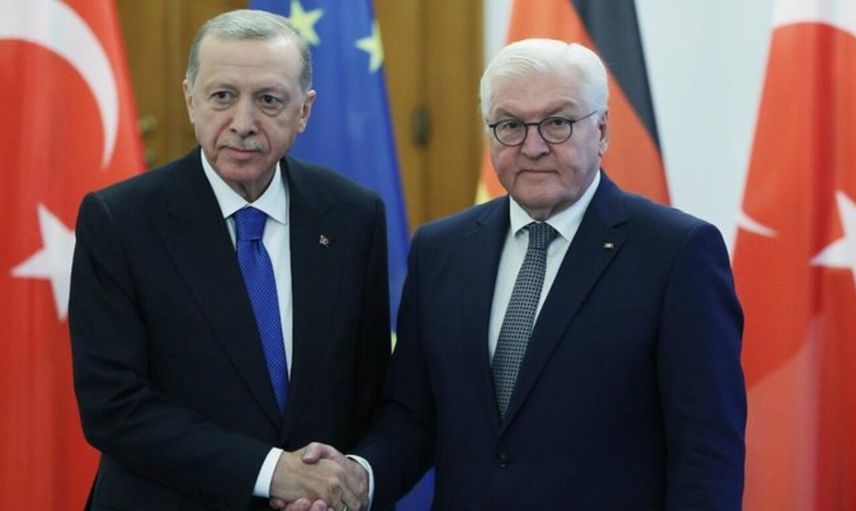 Alman Cumhurbaşkanı Steinmeier, Ankara'da resmi törenle karşılandı: Steinmeier Anıtkabir Özel Defteri’ni imzaladı!