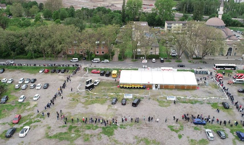 Almanya'daki Camilerde Aşılama Sürüyor