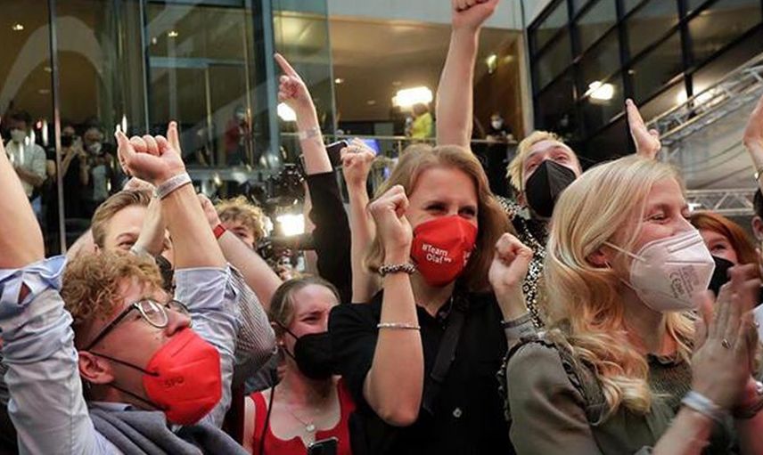 Almanya’daki Genel Seçimden Sosyal Demokrat Parti Birinci Çıktı!