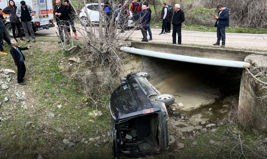 Amasya'da feci kaza: 3 kişi yaralandı