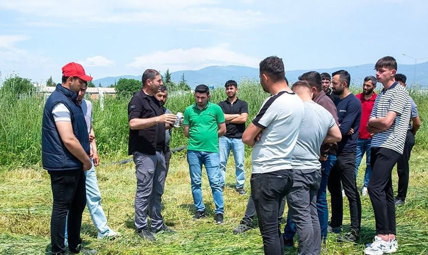 Amasya'da Genç Çiftçilere Eğitim Desteği