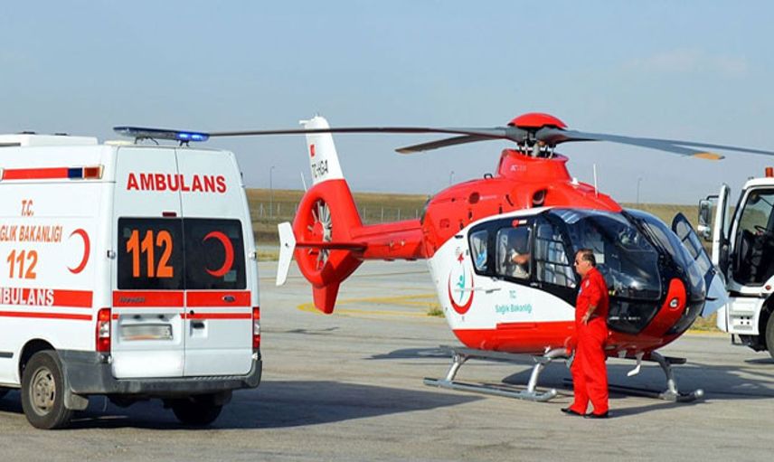 Ambulans Helikopter Günlük Vaka Taşıma Rekoru Kırdı