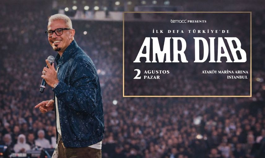 Amr Diab 2 Ağustos’da Ataköy Marina’da sevenleriyle buluşuyor