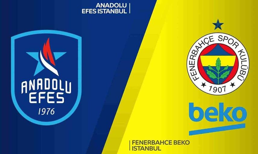 Anadolu Efes - Fenerbahçe Beko  Tivibu Spor 2 TRT Spor canlı izle