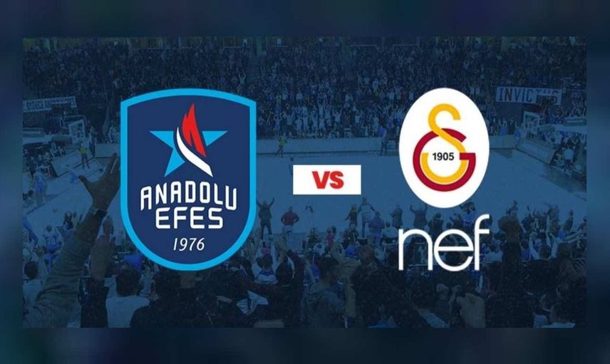 Anadolu Efes - Galatasaray Nef Tivibu Spor 2 TRT Spor canlı izle