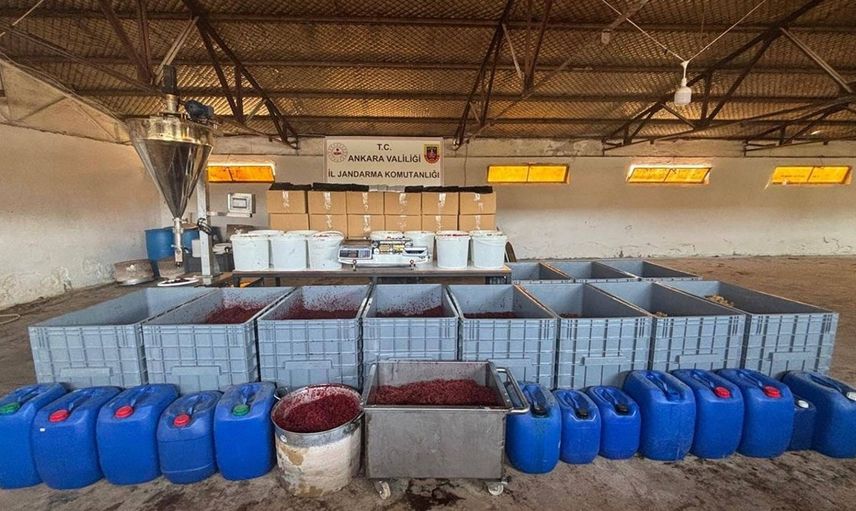 Ankara'da Kaçak Nargile Tütünü Operasyonu