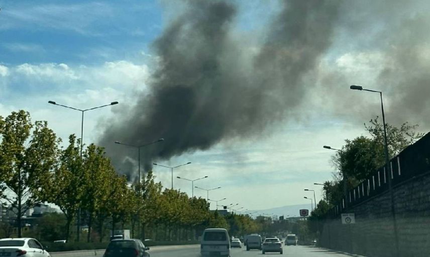 Ankara’da korkutan yangın: Dumanlar gökyüzünü kapladı