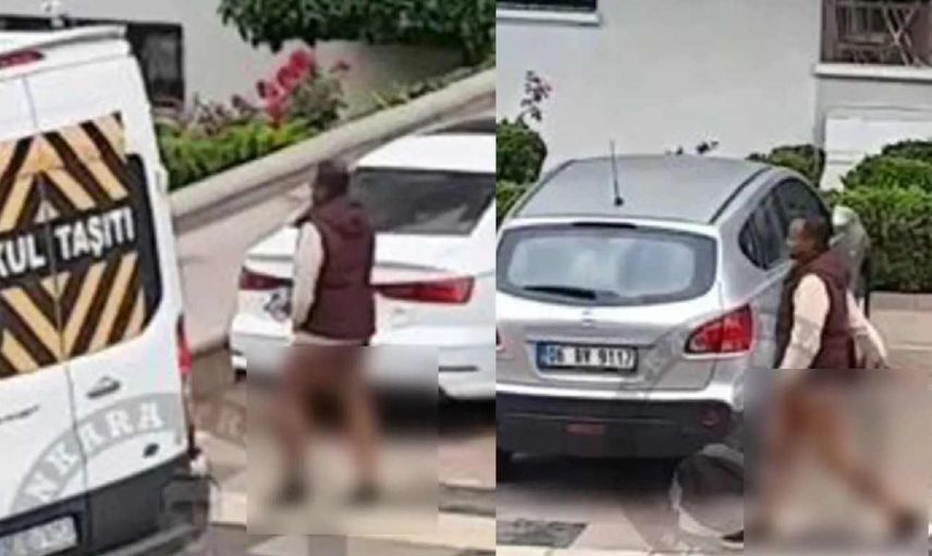 Ankara'da sokakta yarı çıplak kız öğrencinin peşine düştü!