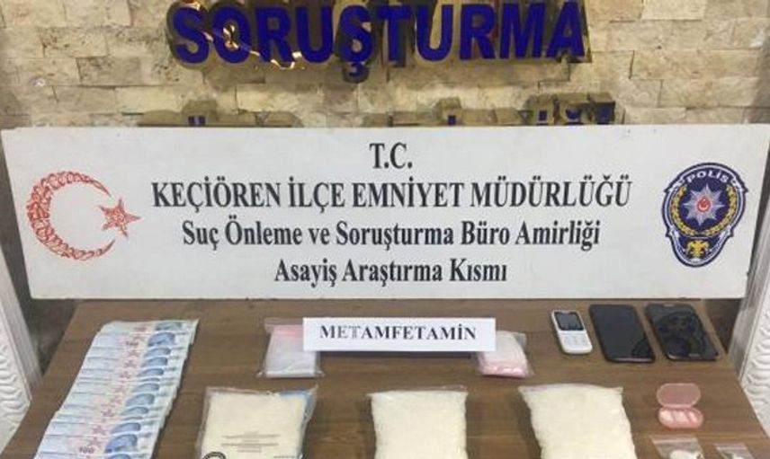 Ankara'da Uyuşturucu Operasyonunda 2 Kişi Gözaltına Alındı