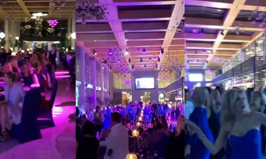 Antalya'da Koronavirüs Yok Sayılarak Gala Gecesi Düzenledi
