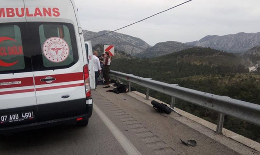 Antalya’da Motosiklet Kazasında 2 Kişi Öldü