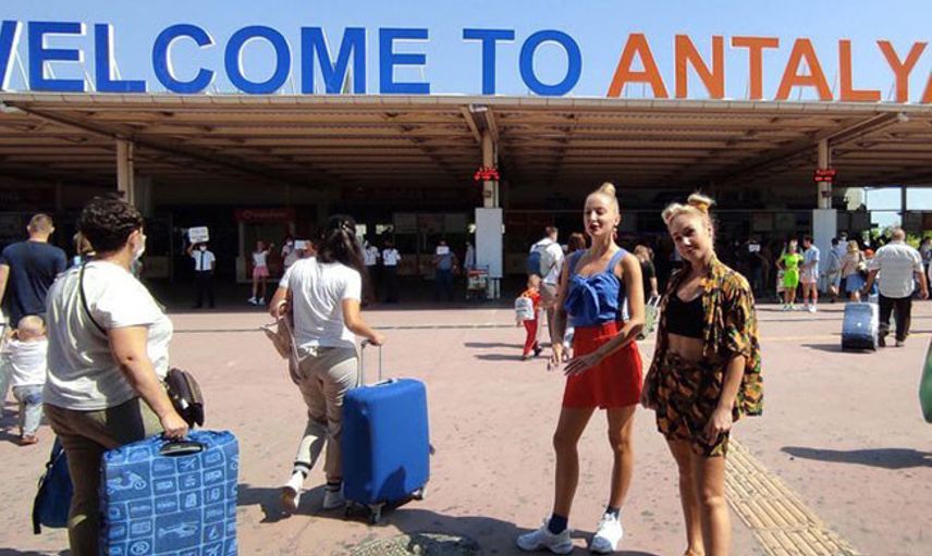Antalya'ya Gelen Turist Sayısı 532 Bine Ulaştı