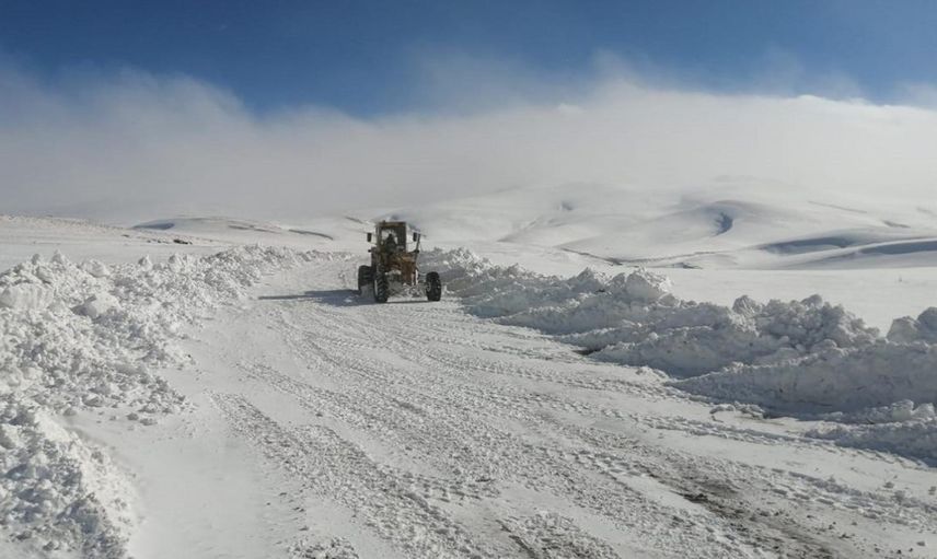 Ardahan'da Etkili Dolu Yağışı: Yollar Beyaza Büründü