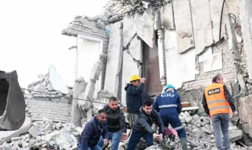 Arnavutluk’ta 5.5 Büyüklüğünde Deprem