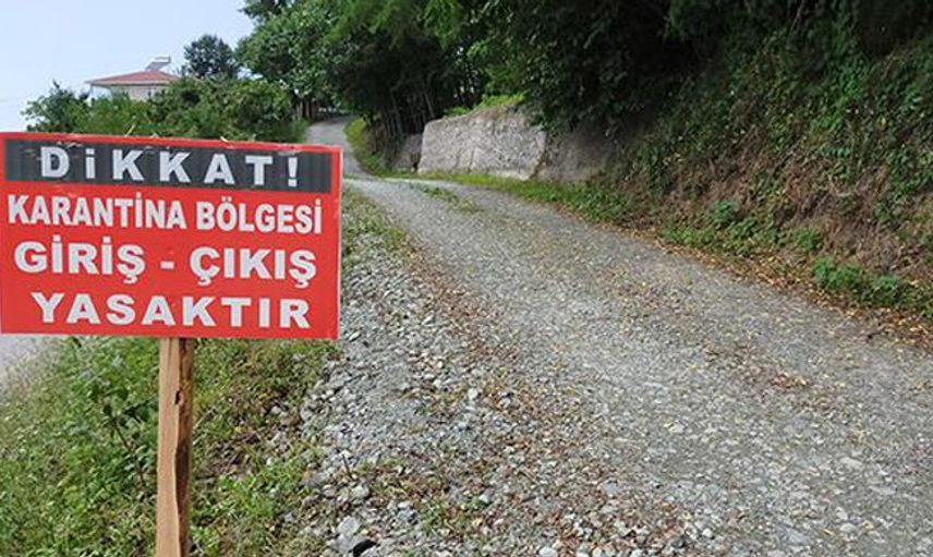 Artan Vakalar Sebebiyle Mezra Karantinaya Alınarak Eğitime Ara Verildi