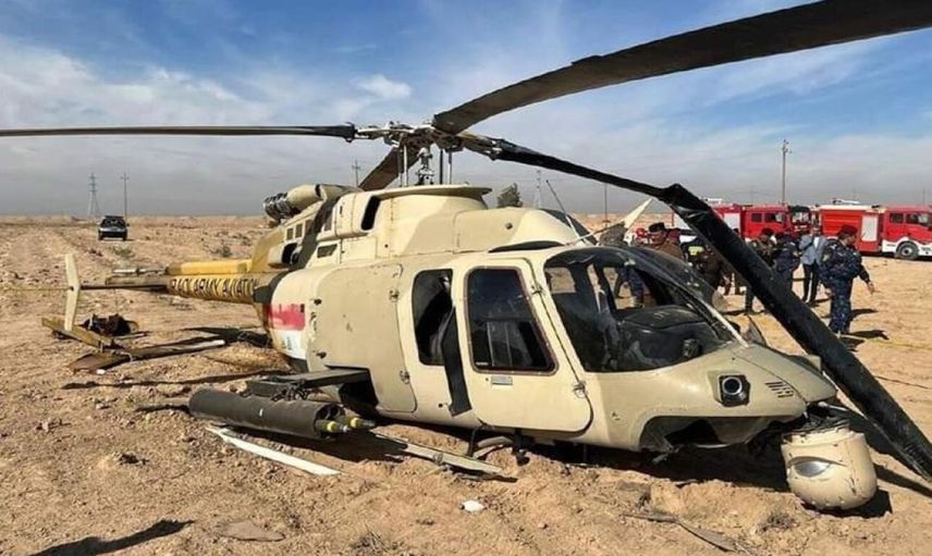 Askeri helikopter düştü: 5 kişi hayatını kaybetti