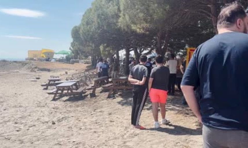 Atakum sahilinde işgal denetimi: kumsaldaki masa, sandalye ve şezlonglar kaldırıldı