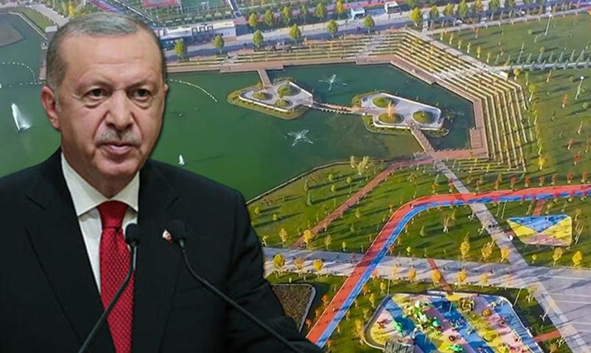 Atatürk Havalimanı Millet Bahçesi’nde büyük coşku: Başkan Erdoğan ilk fidanı dikti