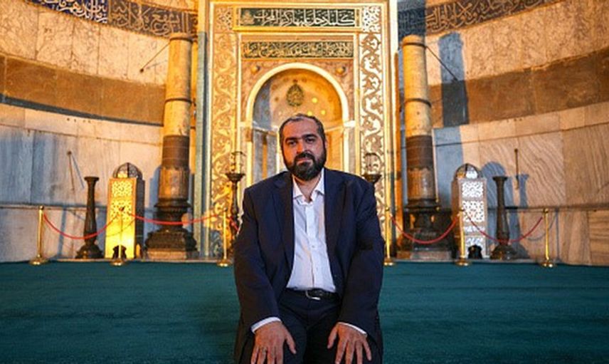 Ayasofya'nın Baş İmamı Mehmet Boynukalın Görevinden Ayrıldı