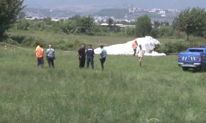 Aydın’da korku dolu anlar: Eğitim uçağı düştü, yaralılar var