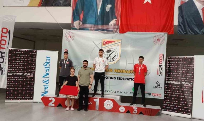Aydınlı atıcılardan Türkiye şampiyonasında madalya başarısı
