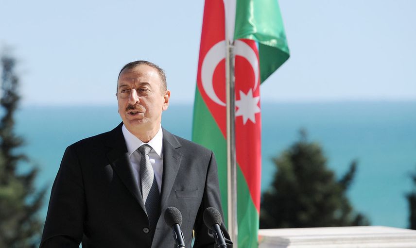 Azerbaycan Cumhurbaşkanı İlham Aliyev Rize-Artvin Havalimanı açılışında kalabalığı coşturdu