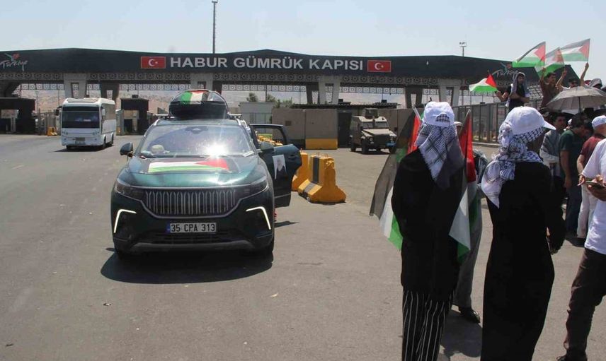 Filistin konvoyunun Irak girişine izin verilmedi: Aktivistler Türkiye’ye döndü