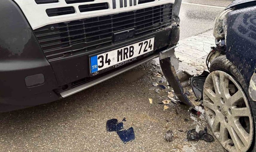 Kastamonu'da yağışlar kazaya neden oldu